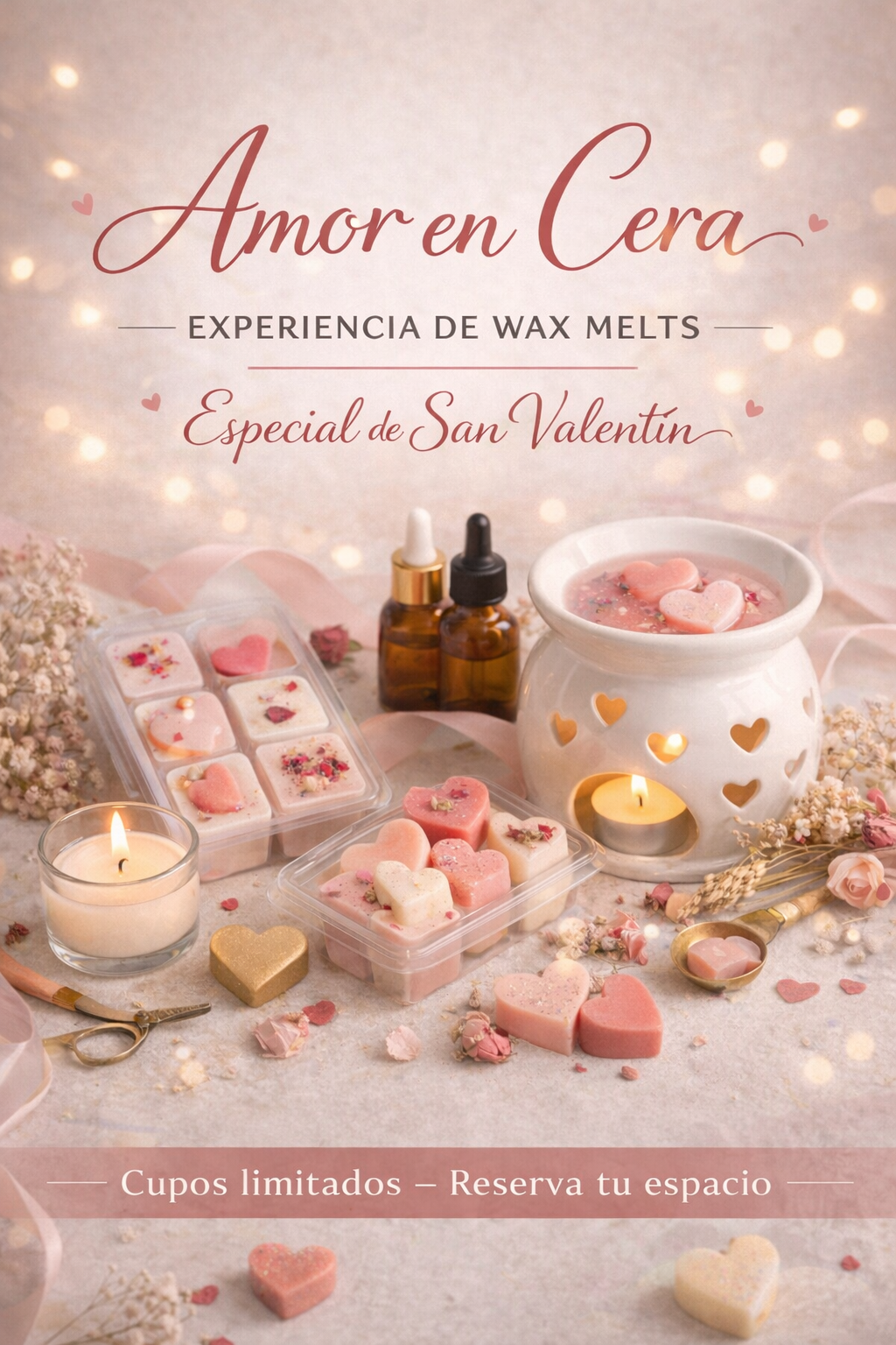 Amor en Cera – Experiencia de San Valentín (Fecha única:13 & 14 de febrero de 2026) (Copy)