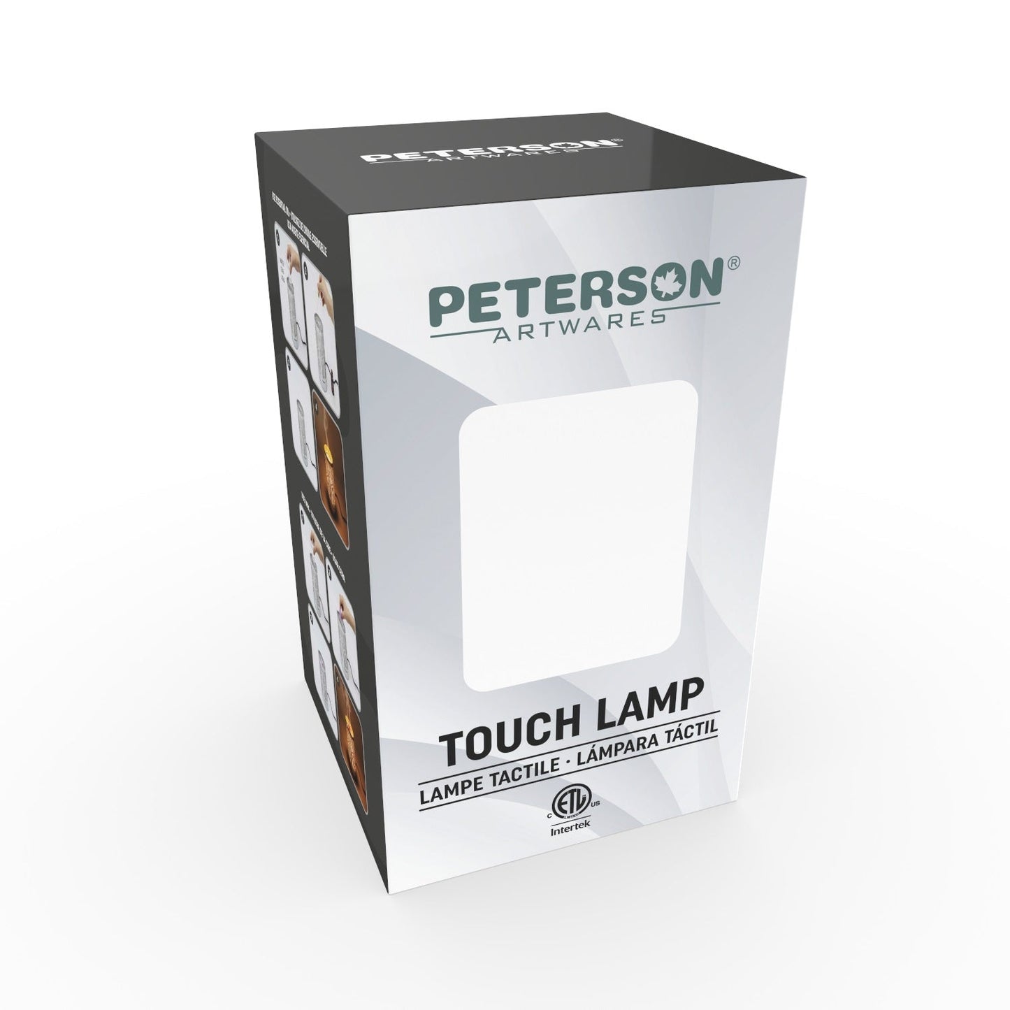 7" touch lamp-Fragrance Wax Melts Warmer -Electric Candle Essential Oil Burner-Metal Silver Sailboat Table Decor by Peterson Housewares & Artwares