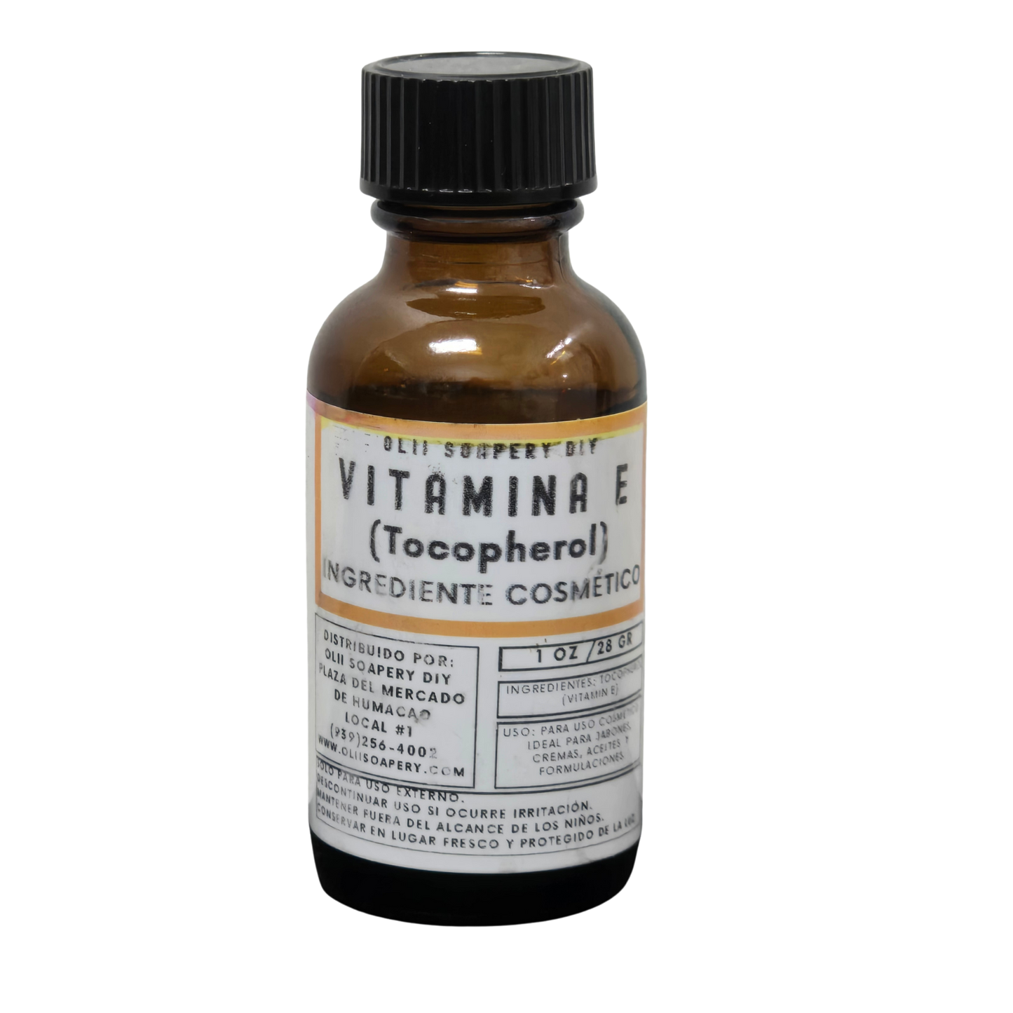 Vitamina E Pura – 1 oz (30 ml) Tocopherol