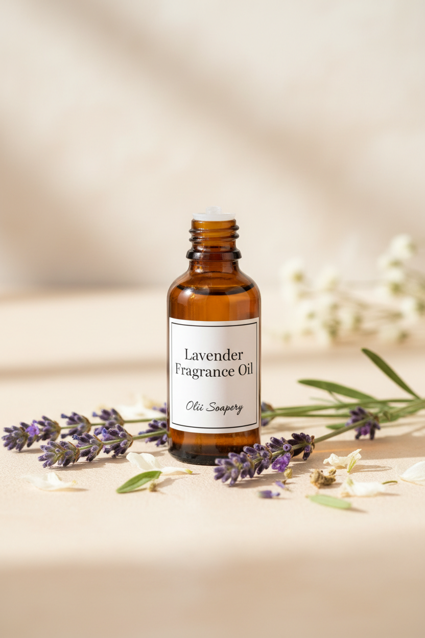 Fragancia Lavanda– Aroma Floral y Relajante para jabones y velas (2 oz)