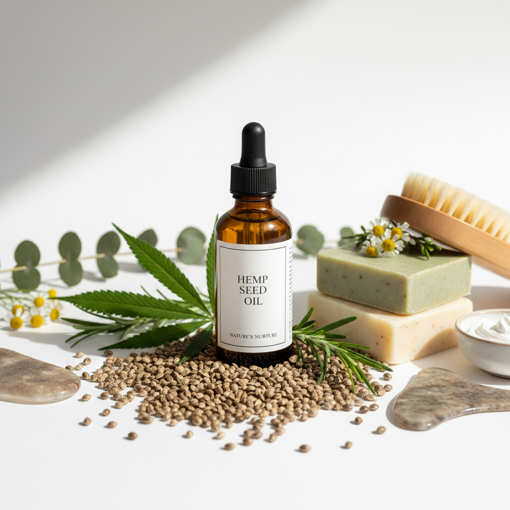Aceite de Semilla de Cáñamo (Hemp Seed Oil) para Cosmética Artesanal | Aceite Ligero para Skincare, Jabones y Cuidado de la Piel