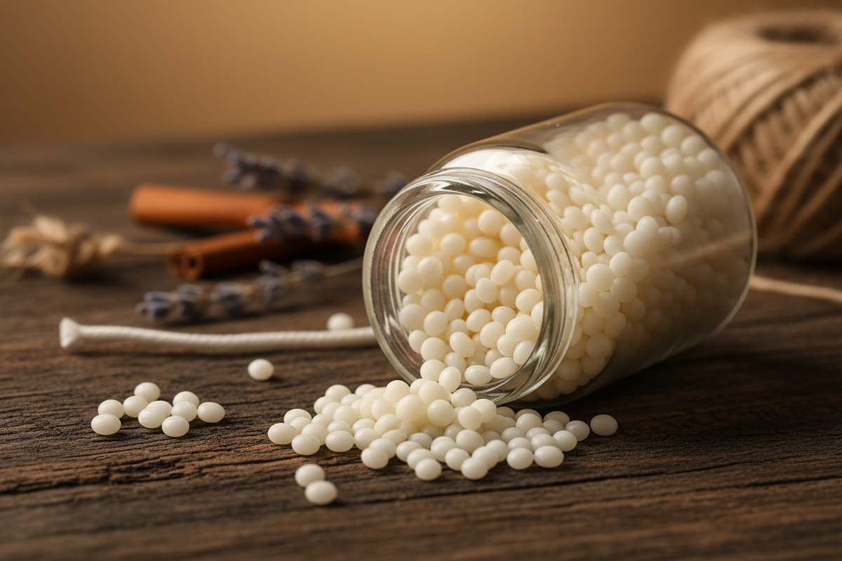American Soy Organics Freedom Soy Wax Beads – Cera de Soya Premium para Velas