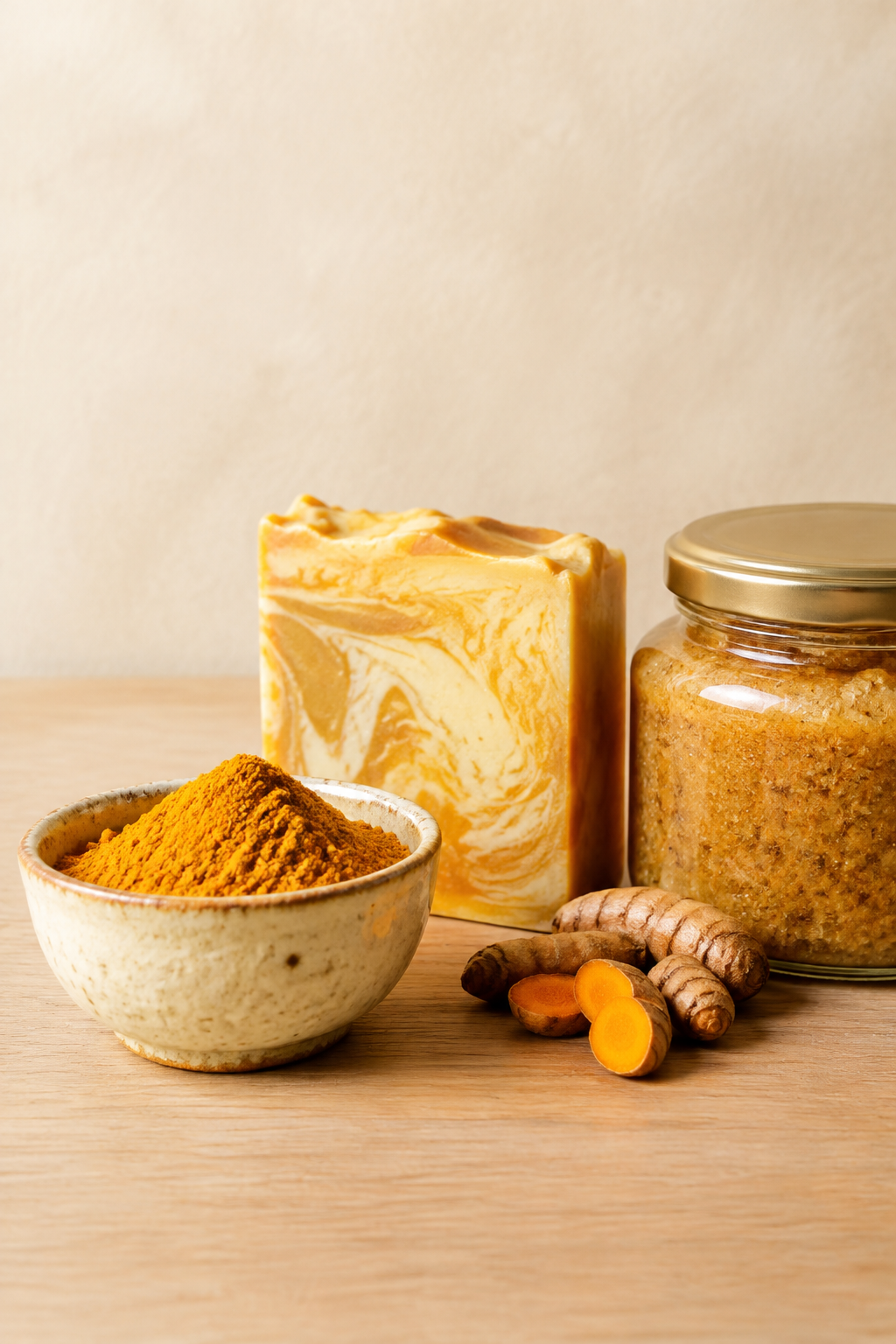 Cúrcuma en Polvo para Jabones, Scrubs y Cosmética Artesanal | Olii Soapery (1 oz)