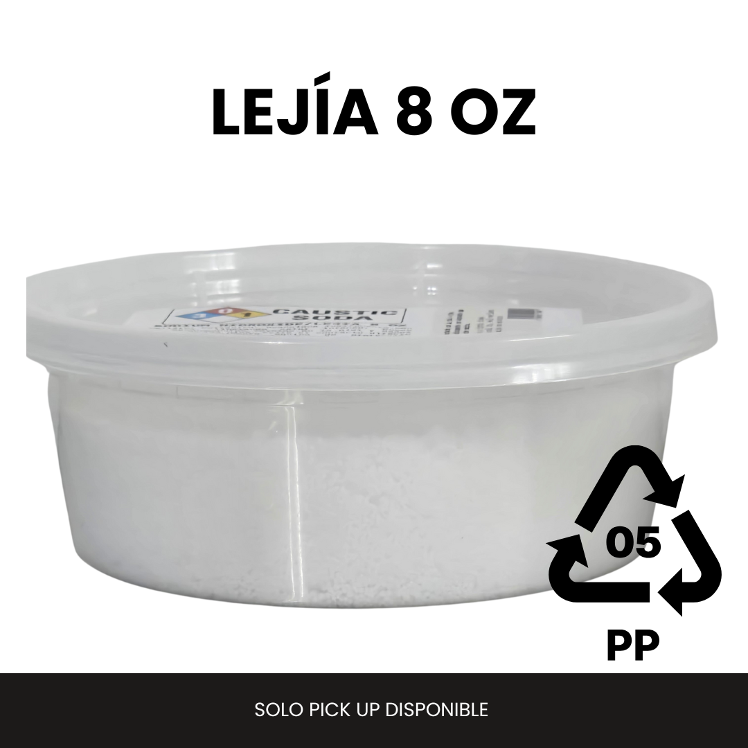 Lejía / Hidróxido de Sodio – Material para hacer jabón