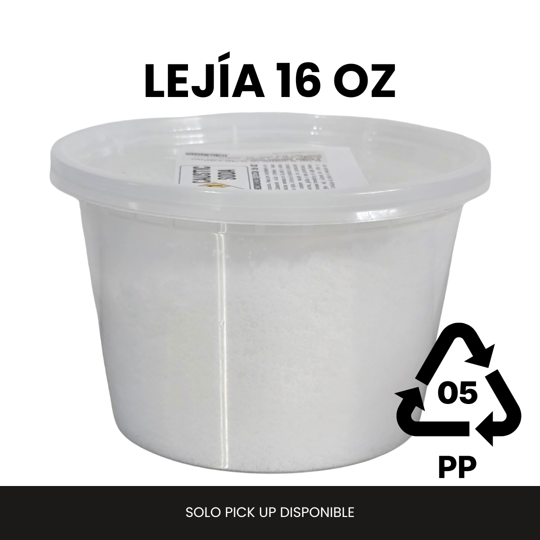 Lejía / Hidróxido de Sodio – Material para hacer jabón