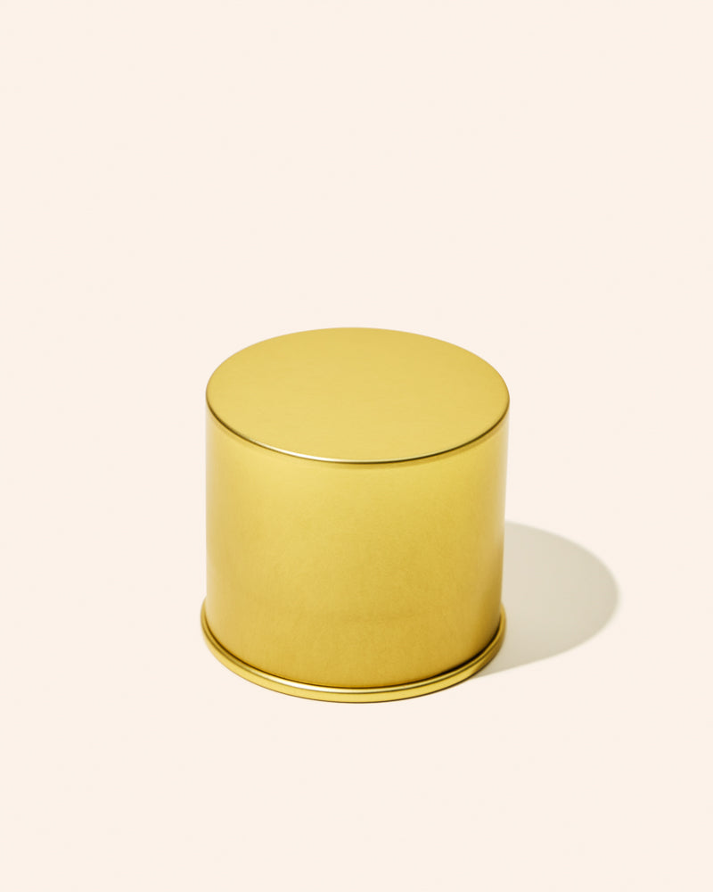 12oz twist metal candle tin & lid