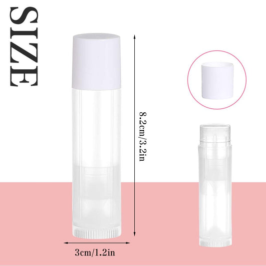 Tubo para Bálsamo Labial (5.5 ml / 3/16 oz)- Lip Balm Tubes (Clear)