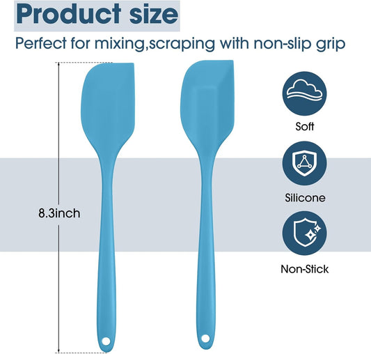 Mini-Espátula de Silicona para Jabonería y Cosmética Artesanal