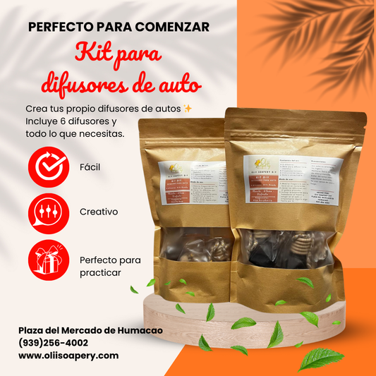 Kit DIY- Difusor de Auto