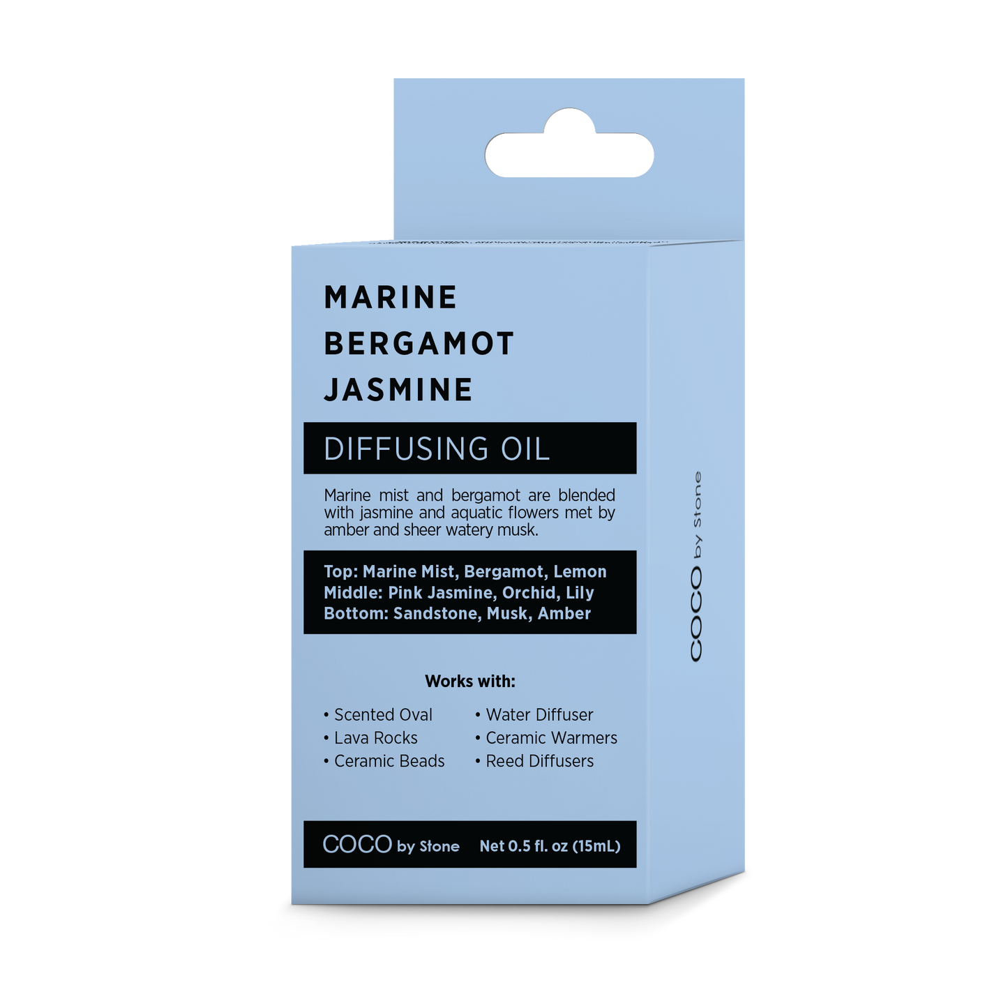 Diffusing Oil (Marine | Bergamot | Jasmine)