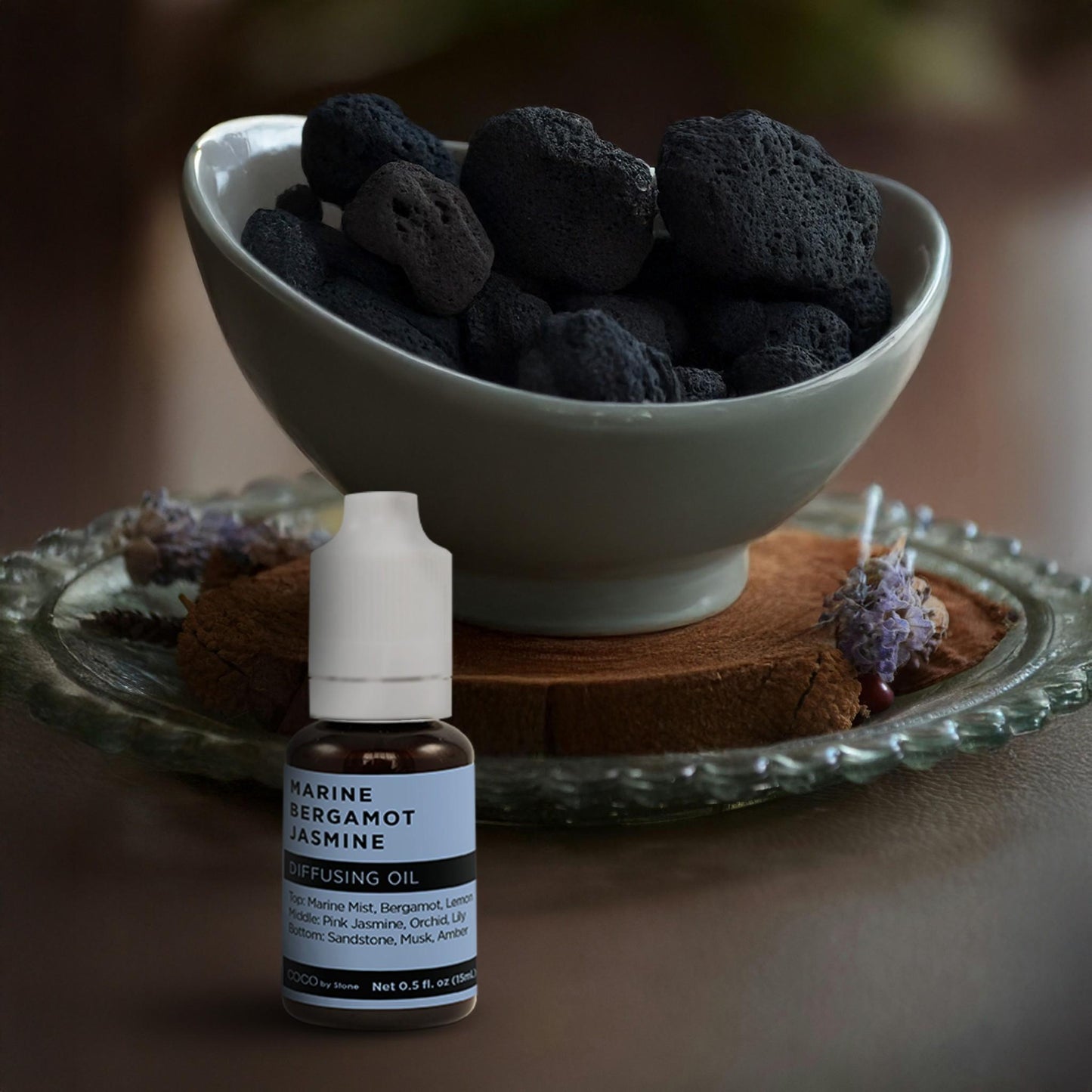 Diffusing Oil (Marine | Bergamot | Jasmine)