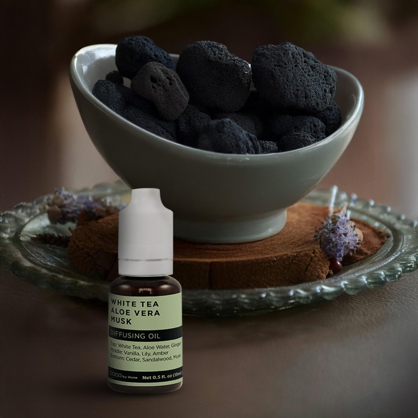 Diffusing Oil (White Tea | Aloe Vera | Musk)