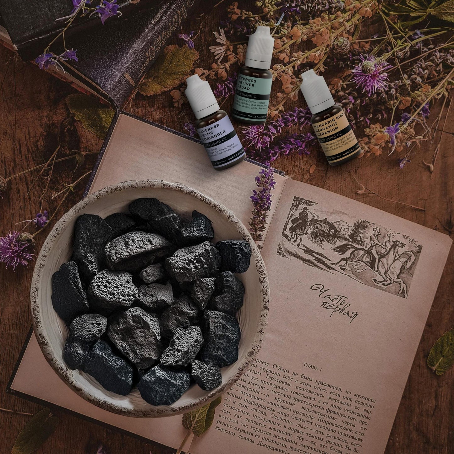 Diffusing Oil (Blonde Woods | Rose | Black Fig)