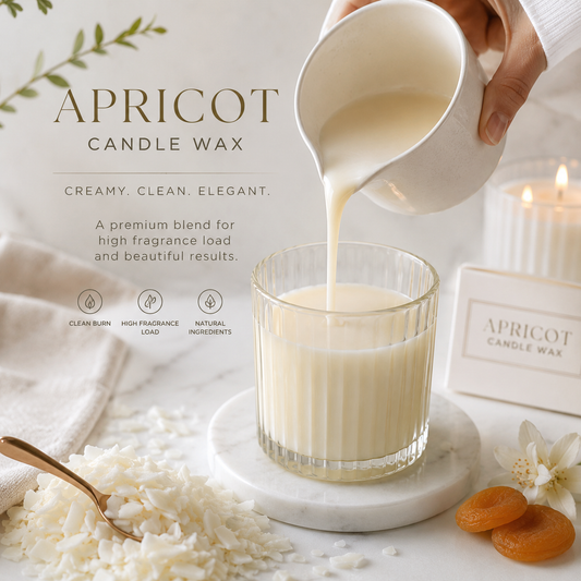 Cera de Albaricoque para Velas | Apricot Wax Premium para Velas