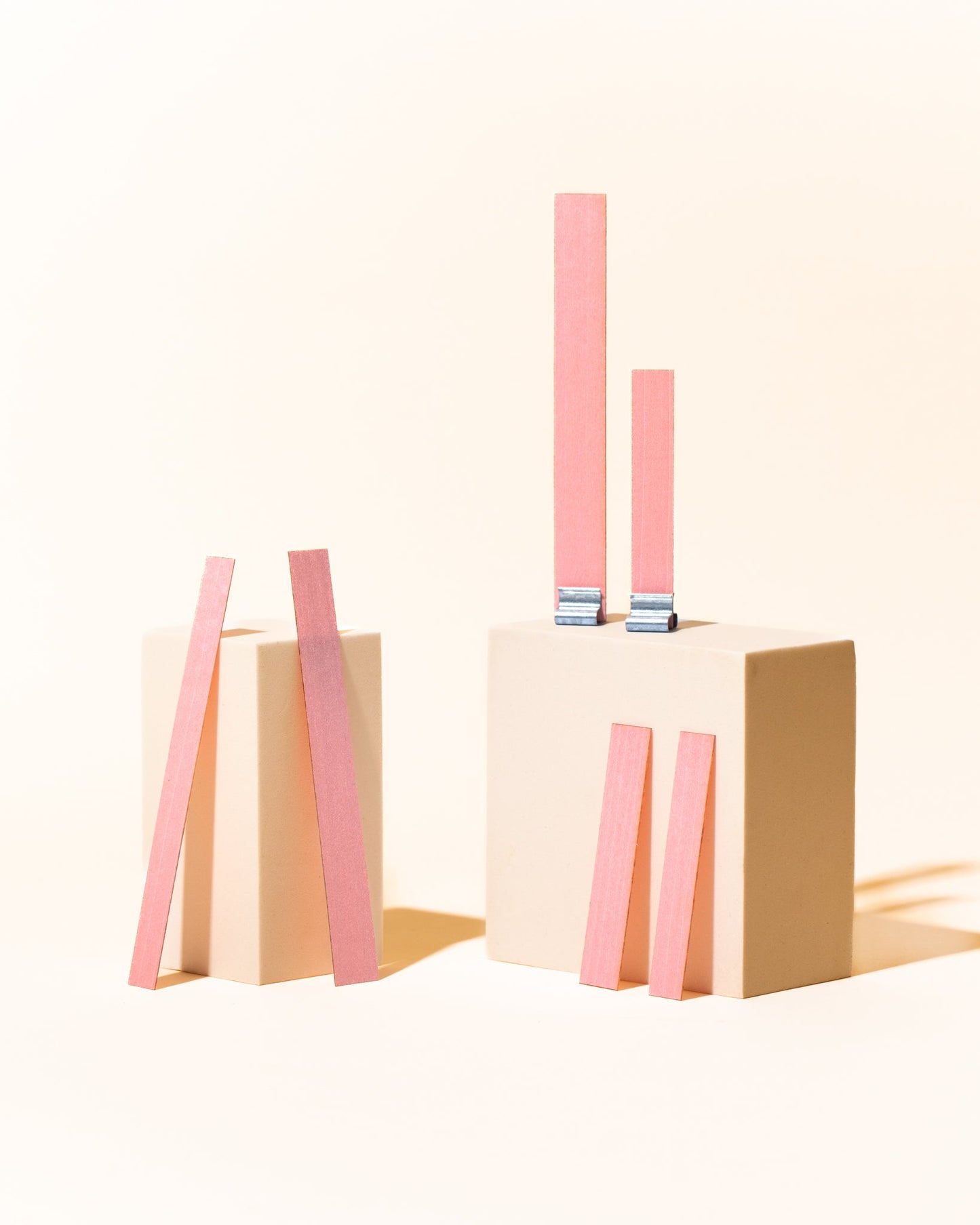 petal pink single-ply wood wick .02