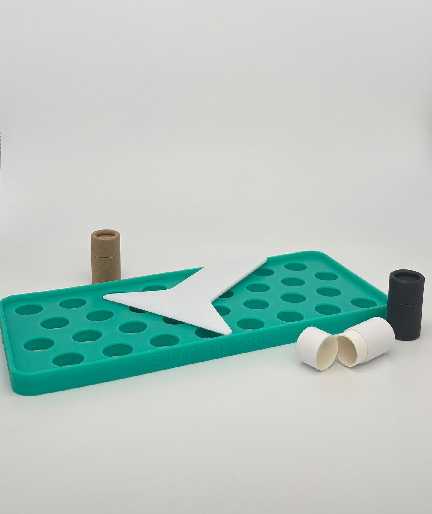 Reusable Silicone Filling Trays for Push-Up Tubes