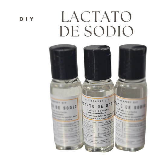 Lactato de sodio/Sodium Lactate Para Jabones Suaves y Brillantes