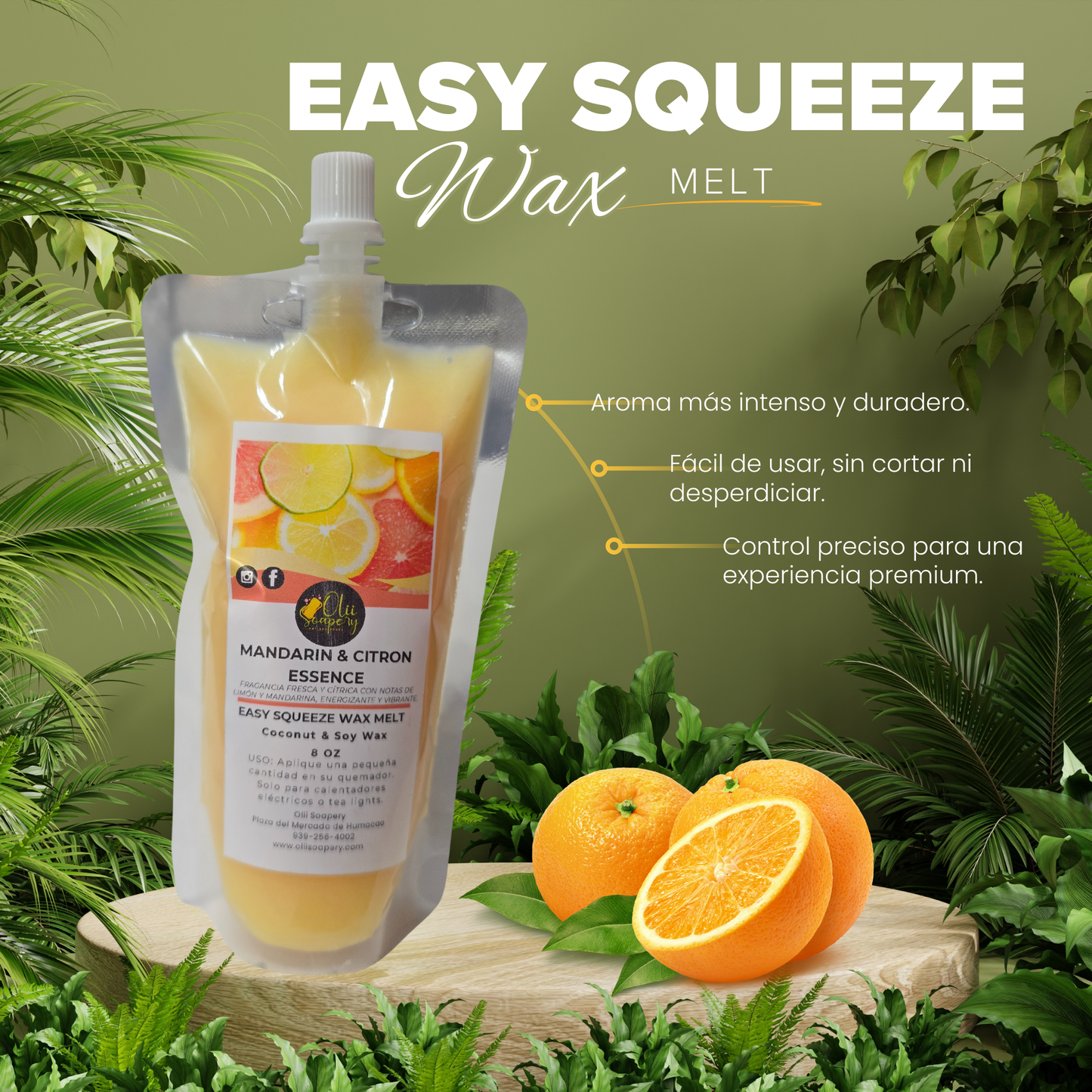 Easy Squeeze Wax Melt – Intenso y Conveniente