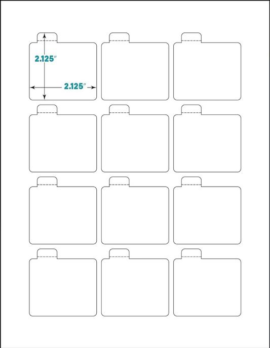 Etiquetas para lip balms con sello de seguridad – Pack de 60 etiquetas (Labels)