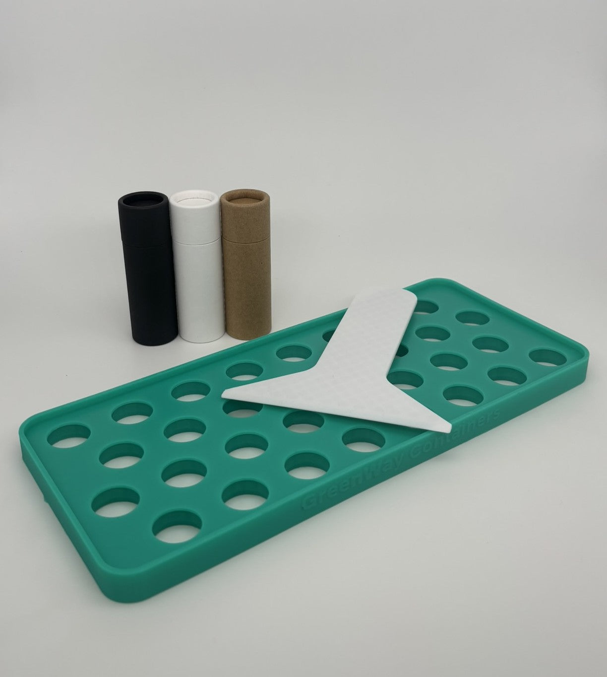 Reusable Silicone Filling Trays for Push-Up Tubes