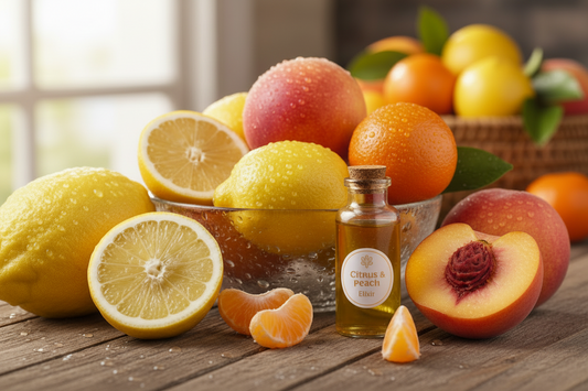 Citron & Mandarine Fragrance Oil 2 oz – Fragancia para Velas, Jabones y Wax Melts