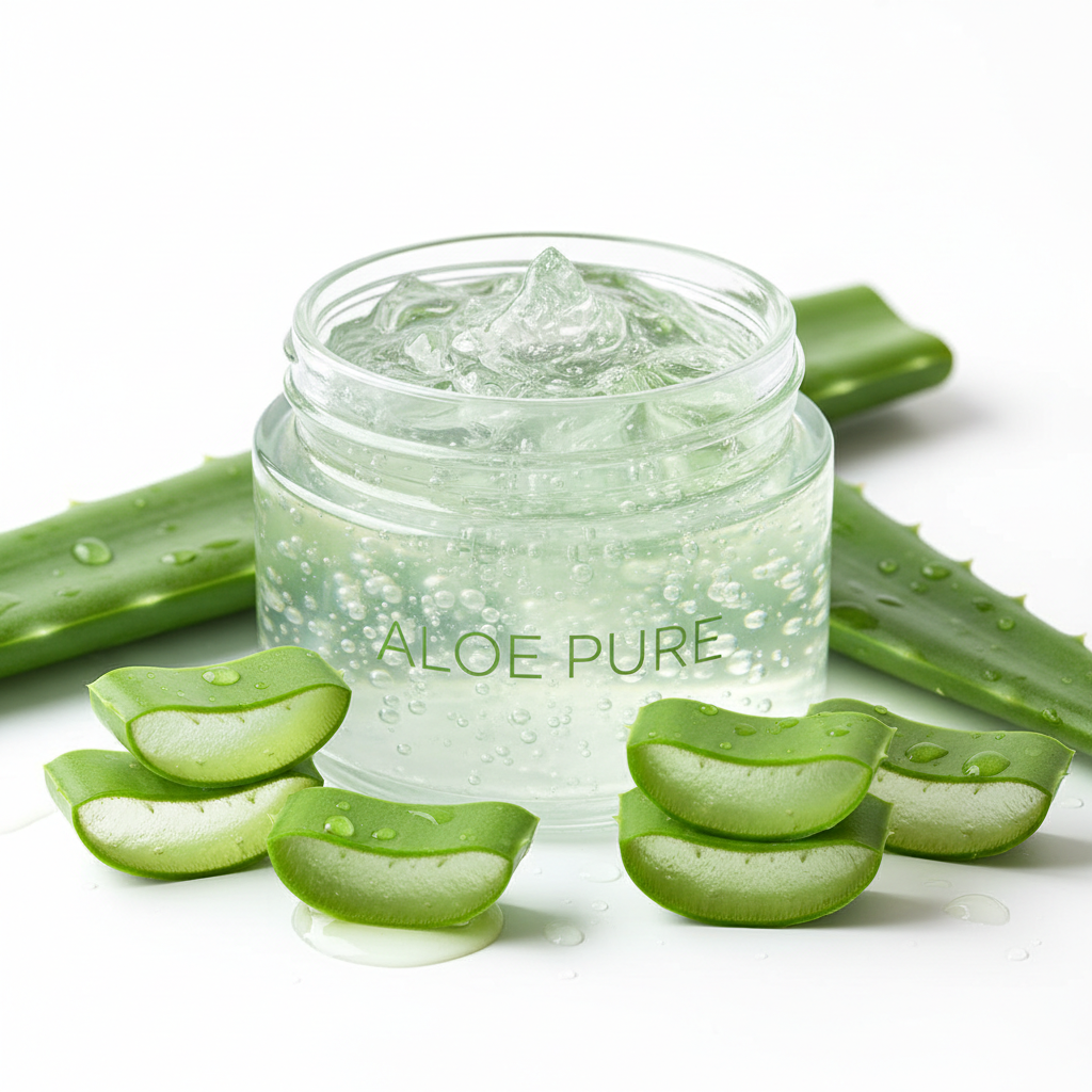 Aloe Vera Gel Base – Base transparente para skincare y cuidado after sun
