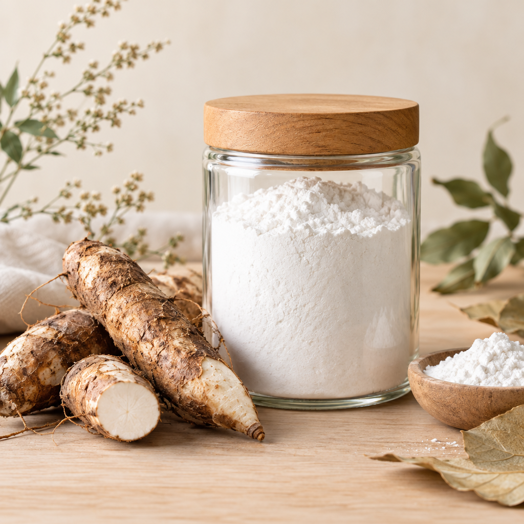 Arrowroot Powder | Polvo de Arrurruz para Cosmética Artesanal (1 oz)