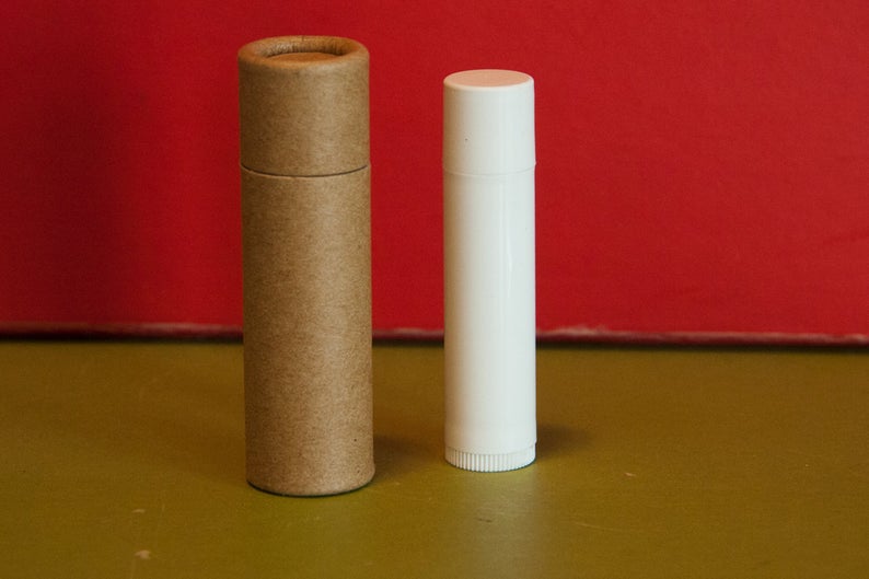 .3 ounce / 8.5 g Natural Kraft Lip Balm Tubes