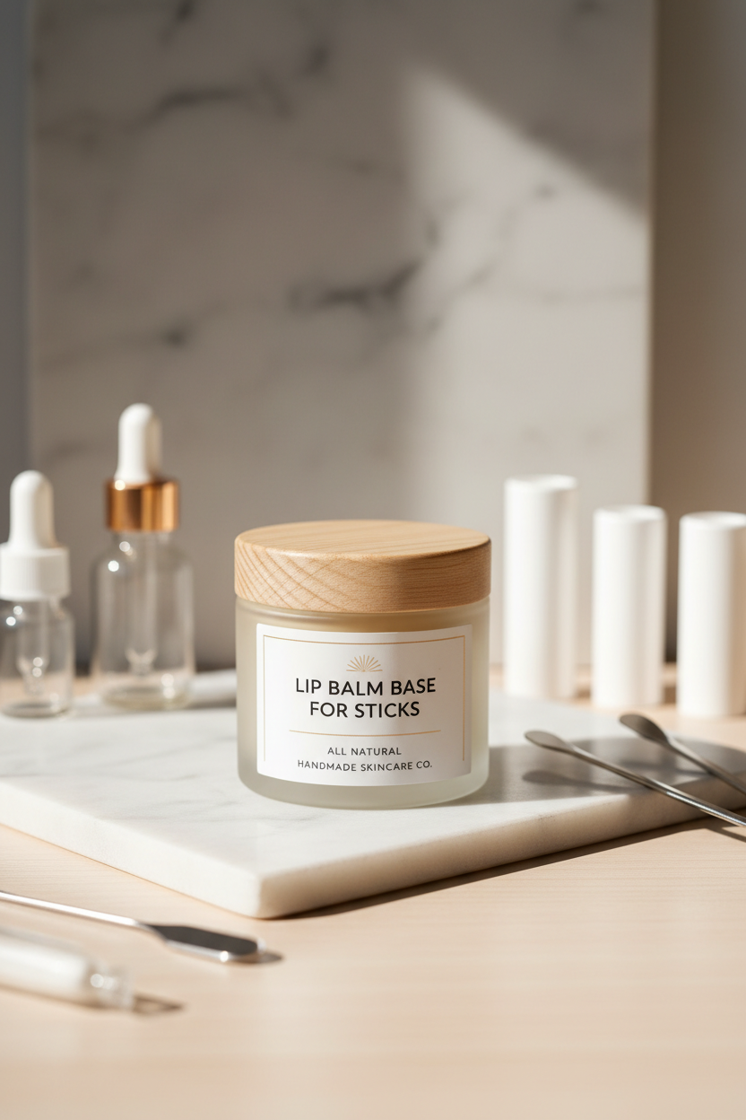 Lip Balm Base for Sticks – Ready-to-Make Natural Lip Balm Base | Olii Soapery Supplies