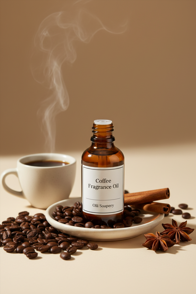 Fragancia Café – Aroma Intenso, Tostado y Acogedor para jabones y velas (2 oz)