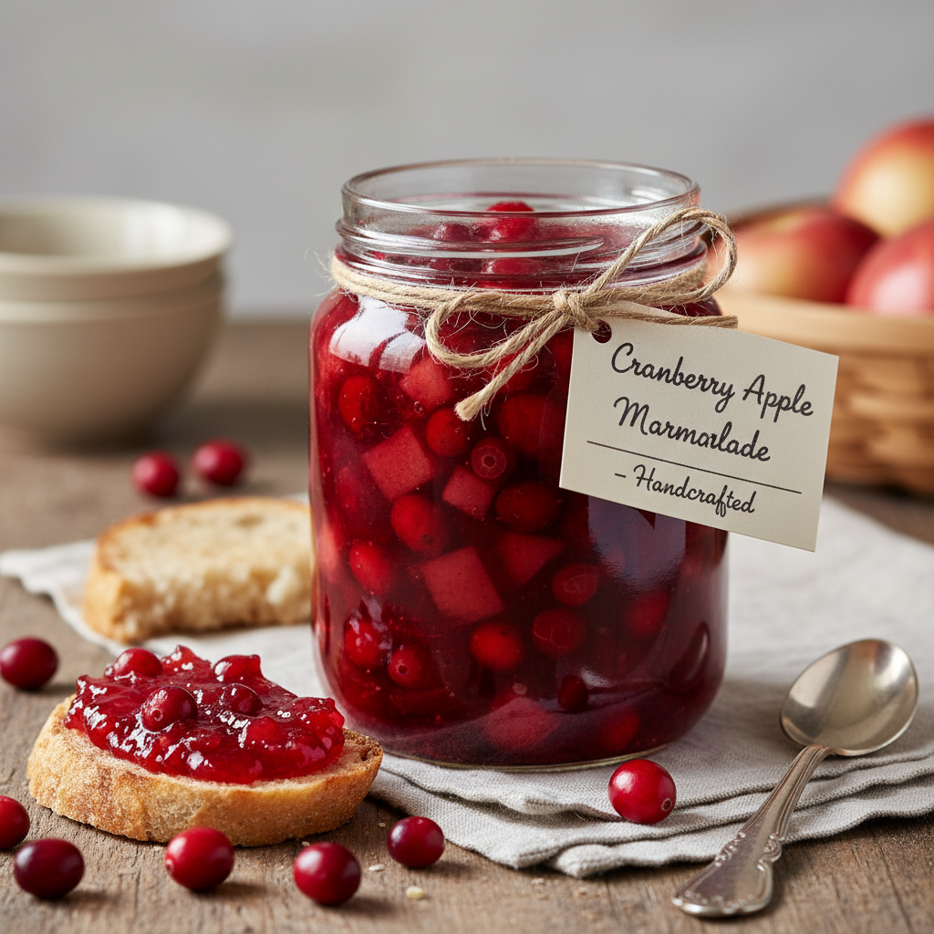 cranberry apple mermelade