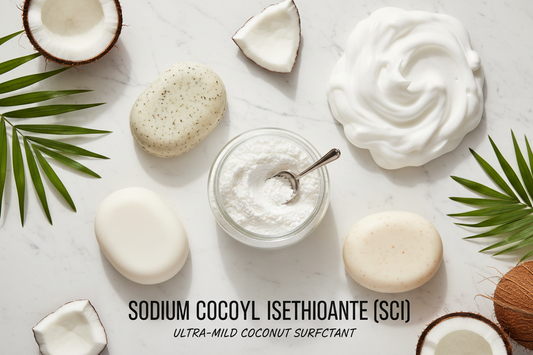 Sodium Cocoyl Isethionate (SCI) en Noodles – Tensioactivo Suave para Shampoo Sólido, Jabones Syndet y Cosmética Artesanal | Olii Soapery