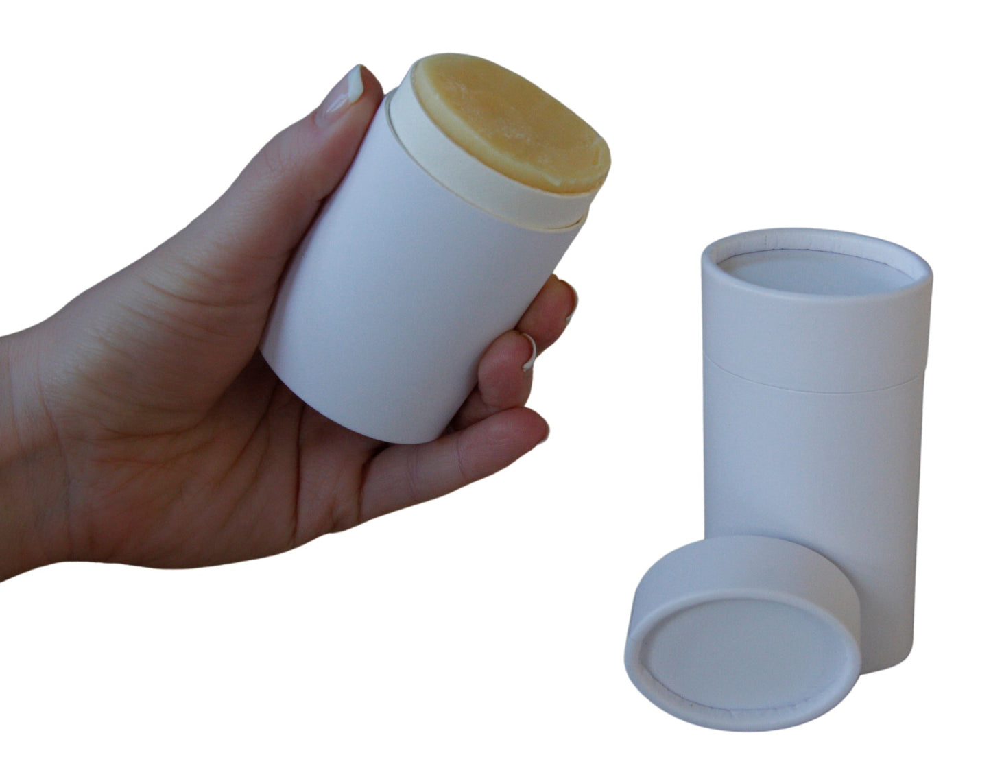 2.5 ounce / 70 g Oval Push-up Cosmetic Container