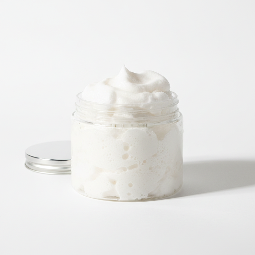 Foaming Bath Whip Base – Base cremosa para scrubs, shaving cream y body frostings