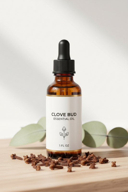 Aceite Esencial de Clavo (Clove Bud) 100% Puro - 1 oz