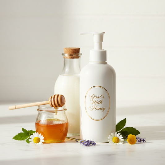 Lotion Base Goats Milk & Honey (CC)- Base de loción 16 OZ