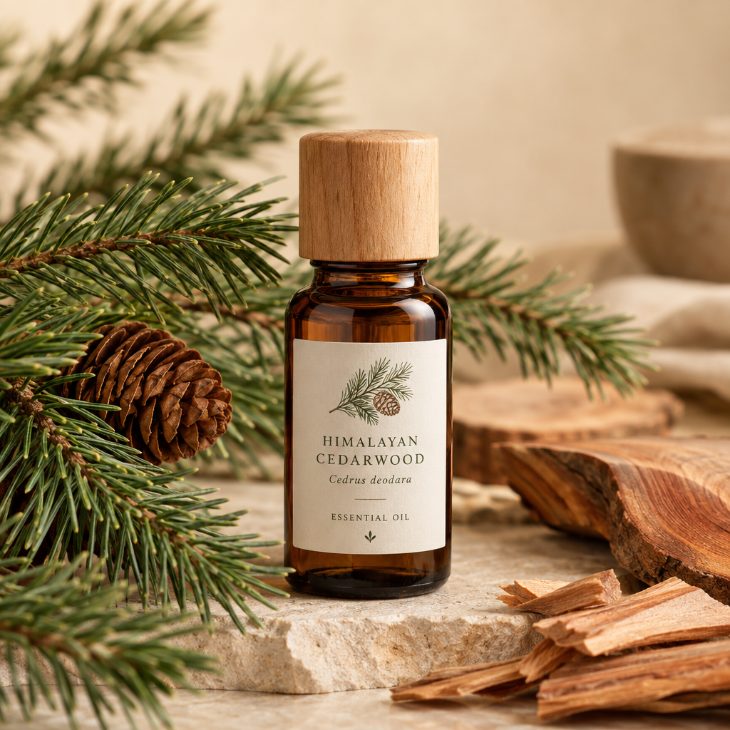 Aceite Esencial de cedro(Cedrus deodara) 100% Puro - 1 oz
