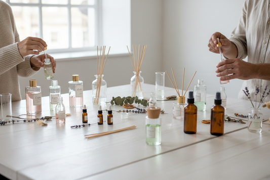 Home Fragrance Studio Workshop en Puerto Rico | Reed Diffuser, Car Diffuser & Room Spray