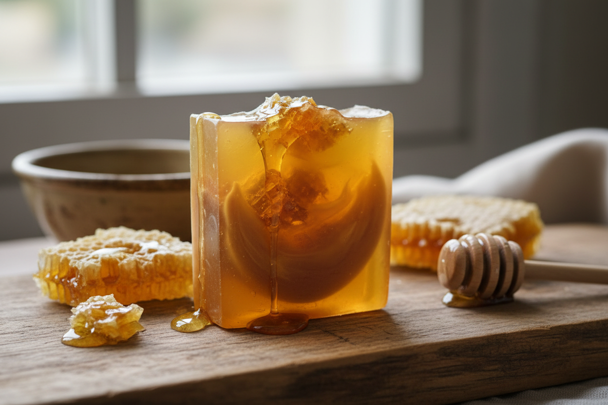 honey melt and pour soap