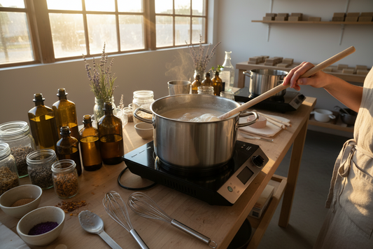 Taller de Jabón Saponificado en Calor en Puerto Rico | Hot Process Soap Making Workshop