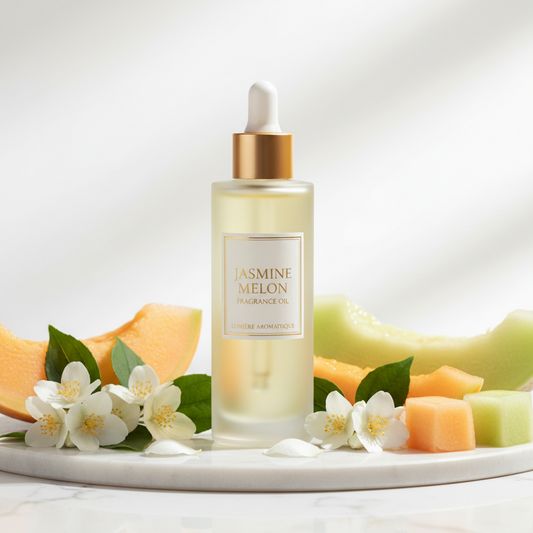 Jasmine Melon Fragrance Oil | Fragancia Floral y Frutal para Jabones y Velas (2 OZ)