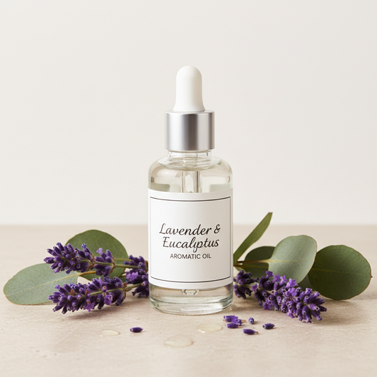 Eucalitpto + Lavanda Fragrance Oil 2 oz – Fragancia para Velas, Jabones y Wax Melts