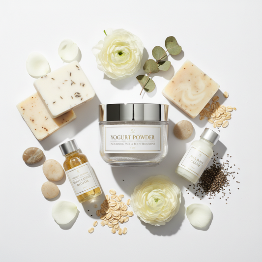 Yogurt en Polvo para Cosmética y Cuidado Personal (1 oz) | Ingrediente para Jabones, Mascarillas y Productos Artesanales