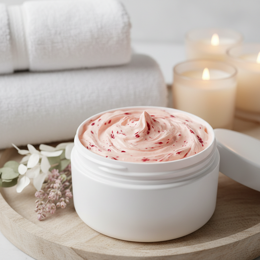 Cranberry Butter Blend | Manteca Cosmética de Cranberry, Shea y Jojoba (1 oz)