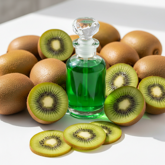 KIWI Fragrance Oil 2 oz – Fragancia Floral Elegante para Velas, Jabones y Wax Melts