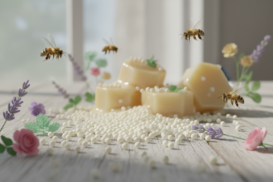 Beeswax Pellets (Cera de Abeja Blanca o amarilla en Pellets)