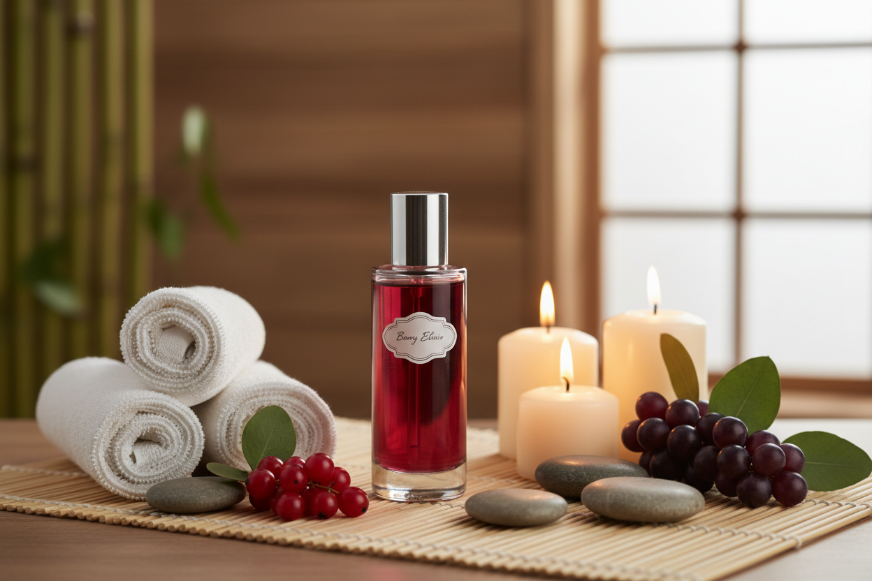 Berry Wine Fragrance Oil 2 oz – Fragancia Frutal para Velas, Jabones y Wax Melts