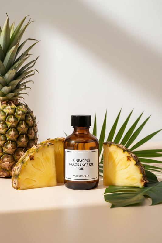 Fragancia Piña – Aroma Tropical, Dulce y Refrescante para jabones y velas (2 oz)