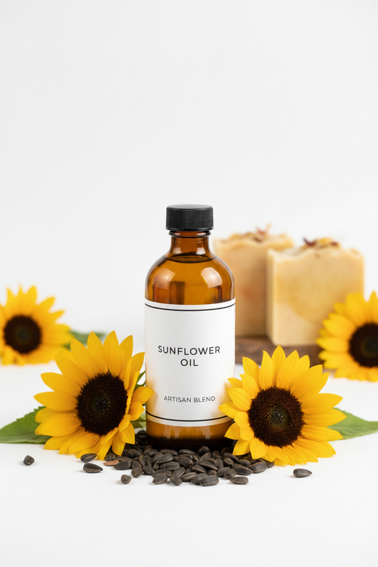 Aceite de Girasol (Sunflower oil) – Aceite Vegetal para Jabonería, Cosmética y Cuidado de la Piel