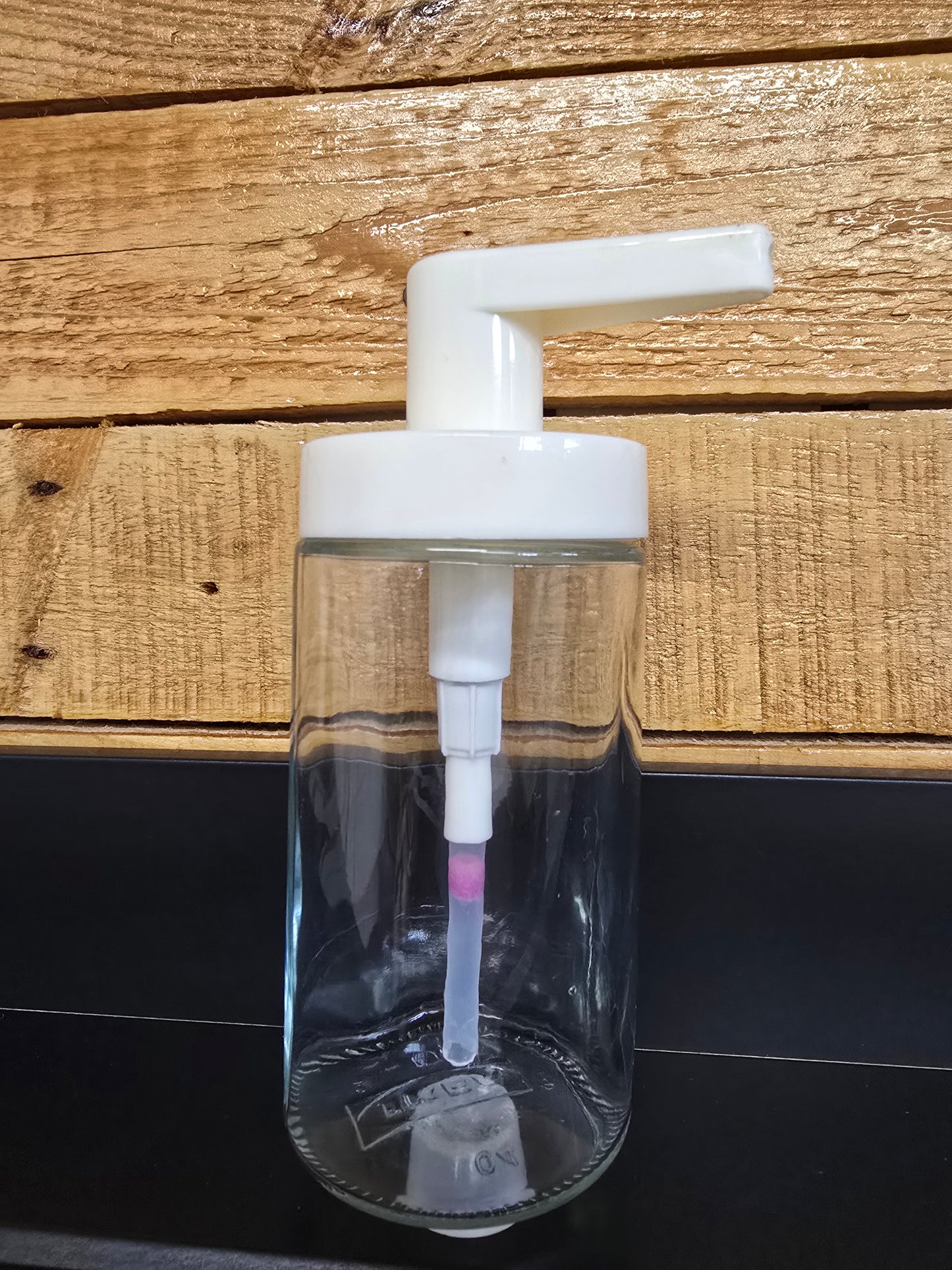 Botella de Cristal con Pump – 7 oz